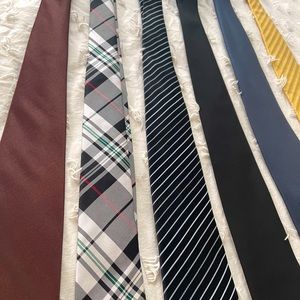 EUC Bundle of Ties. Calvin Klein, BCBG, Nicola Ferri and more.